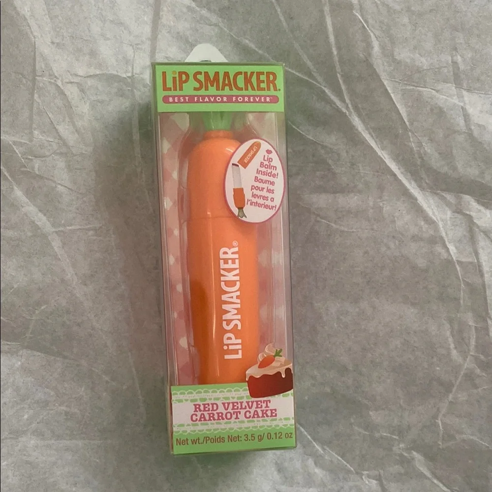 *Lip Smacker Red Velvet Carrot Cake Lip Balm